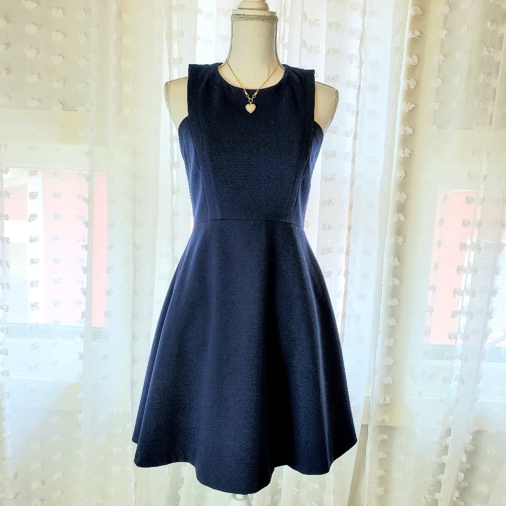 Banana Republic cocktail dress SZ 4 Blue